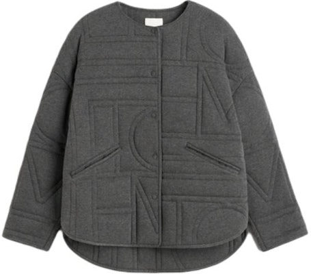 (W) Chaqueta Acolchada de Punto Suelto TOTEME SS24 Gris Claro Weekend Capsule. 241WRO1116FB0139019 Buy (W) Chaqueta Acolchada de Punto Suelto TOTEME SS24 Gris Claro Weekend Capsule. 241WRO1116FB0139019