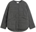 Buy (W) Chaqueta Acolchada de Punto Suelto TOTEME SS24 Gris Claro Weekend Capsule. 241WRO1116FB0139019