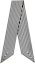 Order (W) Toteme 女士條紋時尚字母Logo圍巾 221857800200