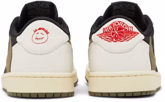 Sizing (女性)Travis Scott x Air Jordan 1 Low OG '橄欖綠' DZ4137-106