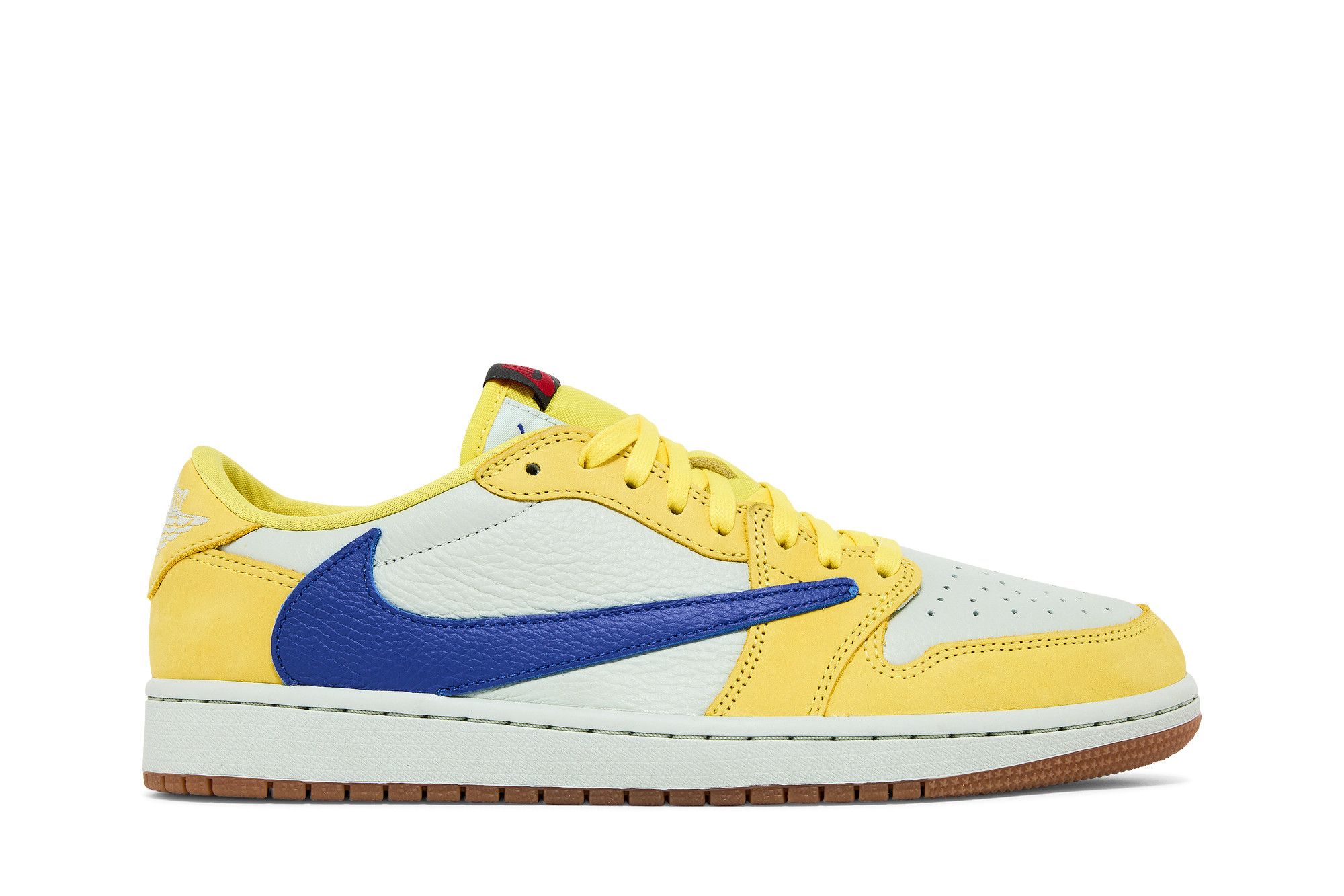 (Women) Travis Scott x Air Jordan 1 Retro Low OG SP &#x27;Canary&#x27; DZ4137-700