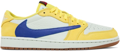 (Women) Travis Scott x Air Jordan 1 Retro Low OG SP 'Canary' DZ4137-700 (Women) Travis Scott x Air Jordan 1 Retro Low OG SP 'Canary' DZ4137-700