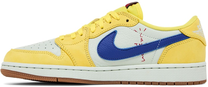 (W) Travis Scott x Air Jordan 1 Retro Low OG SP 'Canary' Kuning DZ4137-700 Purchase (W) Travis Scott x Air Jordan 1 Retro Low OG SP 'Canary' Kuning DZ4137-700