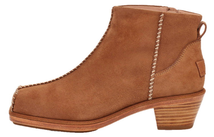 (W) UGG + Eckhaus Latta Block Cowboy Boot 'Chestnut'