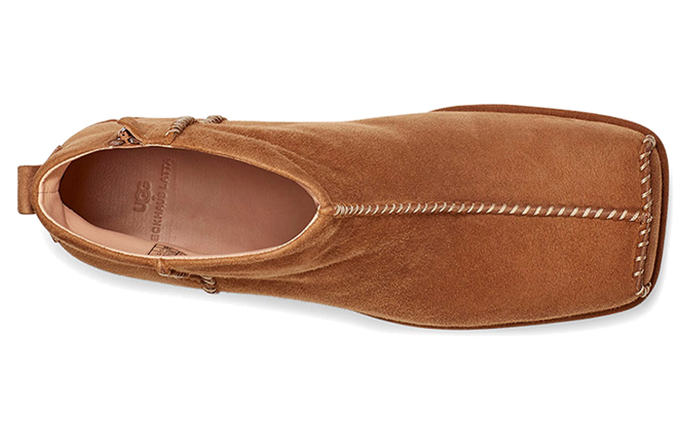 (W) UGG + Eckhaus Latta Block Cowboy Boot 'Chestnut' 圖 4