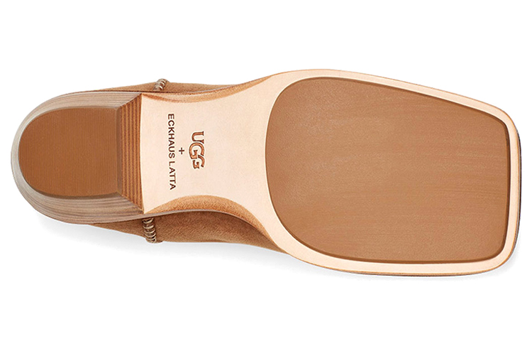 (W) UGG + Eckhaus Latta Block Cowboy Boot 'Chestnut' 圖 6