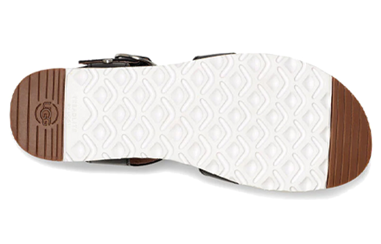 (W) UGG 'Black and White CMFT Casual Fashion Slide' 圖 6