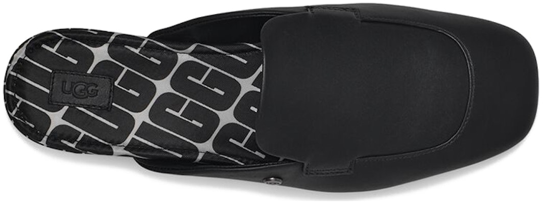 UGG 頭層牛皮 圓頭方跟 時尚涼鞋 女式 黑色 Purchase UGG 頭層牛皮 圓頭方跟 時尚涼鞋 女式 黑色