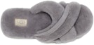 Shop (W) UGG Abela Gray Purple Selipar Lelaki Perempuan 1017548-SAMT