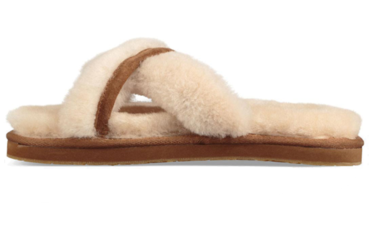 (Women) UGG Abela Retro Slippers 1017548-NAT