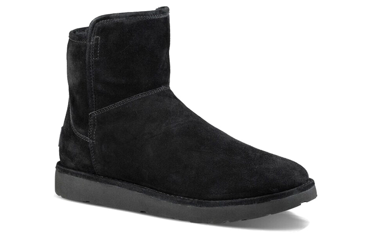 Lookbook UGG Abree Mini 雪地靴拉鏈女款 黑色