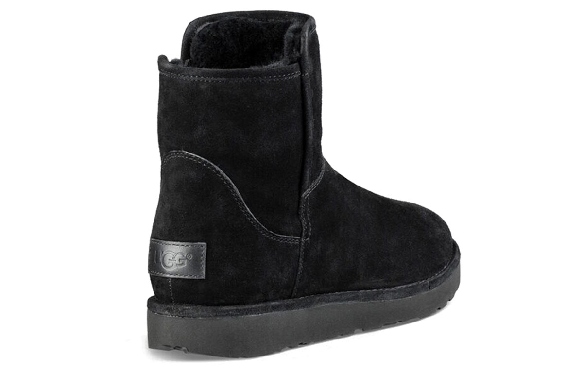 Shop UGG Abree Mini 雪地靴拉鏈女款 黑色