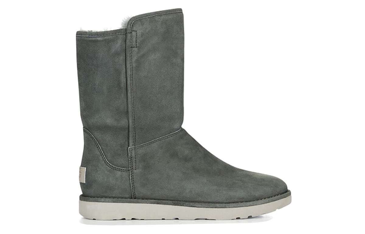 Order UGG Abree Short II 拉鍊雪地靴 女款 灰色
