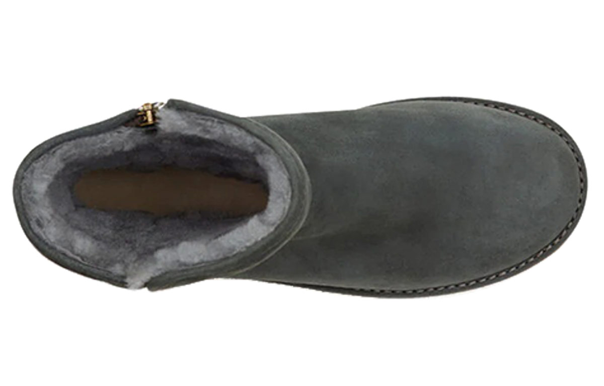 Purchase UGG Abree Short II 拉鍊雪地靴 女款 灰色