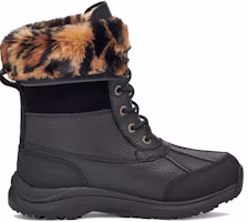 Order UGG Adirondack 3 防水皮革保暖雪地靴 女款 黑色