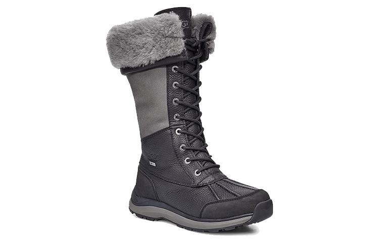 Lookbook (Women) UGG Adirondack 3 'Black Grey' 1095142-BLK
