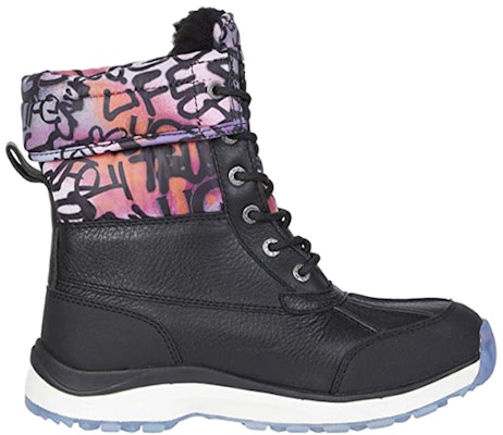 (W) UGG Adirondack Boot III '涂鸦绒面拼接'靴 9249681-BLK Order (W) UGG Adirondack Boot III '涂鸦绒面拼接'靴 9249681-BLK