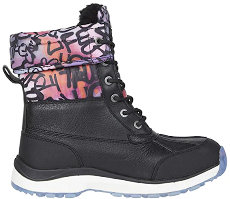 (W) UGG Adirondack Botas III 'Graffiti Suede Patchwork' 9249681-BLK Order (W) UGG Adirondack Botas III 'Graffiti Suede Patchwork' 9249681-BLK