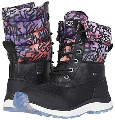 (W) UGG Adirondack Botas III 'Graffiti Suede Patchwork' 9249681-BLK Lookbook (W) UGG Adirondack Botas III 'Graffiti Suede Patchwork' 9249681-BLK