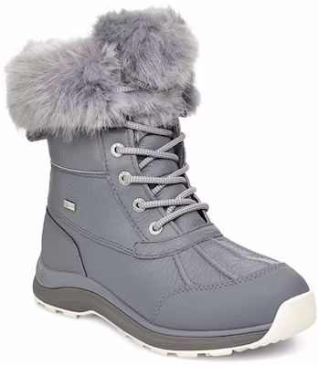 UGG Adirondack Boot III Fluff 雪地靴 女款 藍灰色 Lookbook UGG Adirondack Boot III Fluff 雪地靴 女款 藍灰色