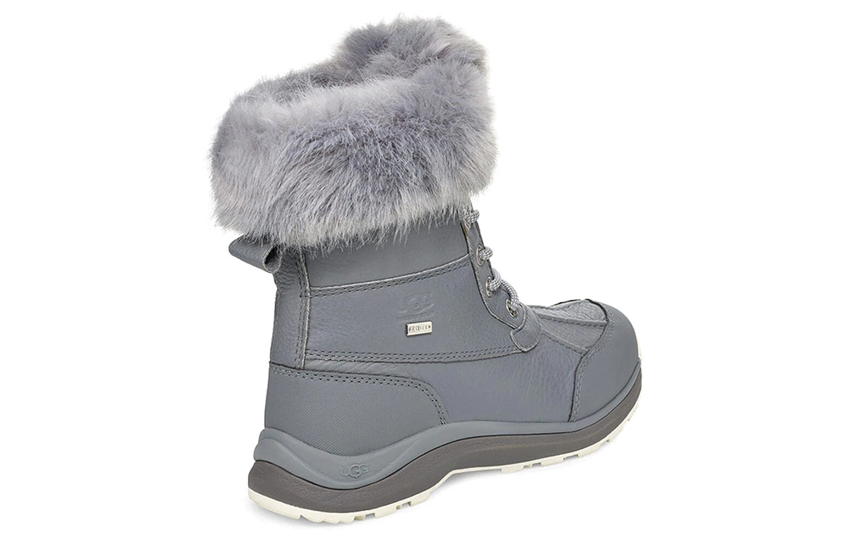 Shop UGG Adirondack Boot III Fluff 雪地靴 女款 藍灰色