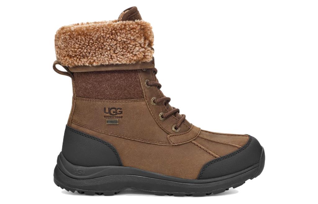 Order (W) UGGショートブーツ「ファッションコンフォートブラウン」 1143845-DKEA