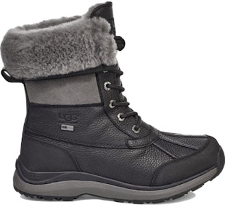 (W) UGG阿迪朗达克III羊毛衬里黑色靴子 1095141-BLK Order (W) UGG阿迪朗达克III羊毛衬里黑色靴子 1095141-BLK