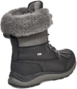 (W) UGG阿迪朗达克III羊毛衬里黑色靴子 1095141-BLK Shop (W) UGG阿迪朗达克III羊毛衬里黑色靴子 1095141-BLK