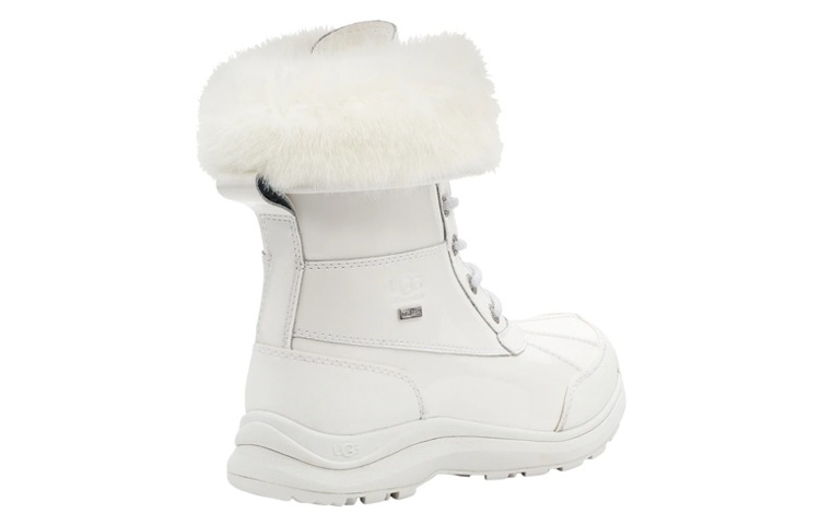 Shop (W) UGG阿迪朗达克III白色漆皮靴 1132991-WHT