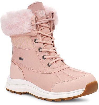 (Women) UGG Adirondack III Snow Leopard Pink Red 1112311-QRT Lookbook (Women) UGG Adirondack III Snow Leopard Pink Red 1112311-QRT