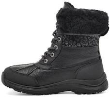 (Women) UGG Adirondack III Snow Leopard Snow Boots Black 1112311-BLK (Women) UGG Adirondack III Snow Leopard Snow Boots Black 1112311-BLK