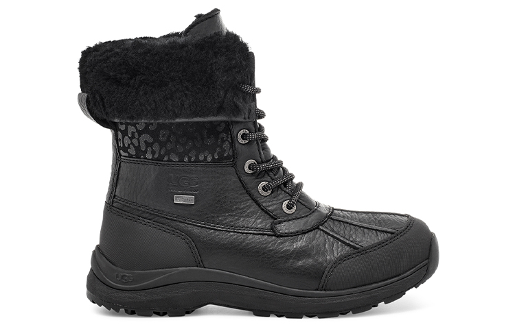 Order UGG Adirondack 舒適加絨保暖 中筒 雪地靴 女款 黑