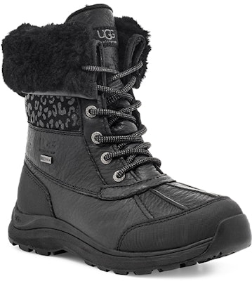(W) UGG Adirondack III Snow Leopard But Salji Hitam 1112311-BLK Lookbook (W) UGG Adirondack III Snow Leopard But Salji Hitam 1112311-BLK