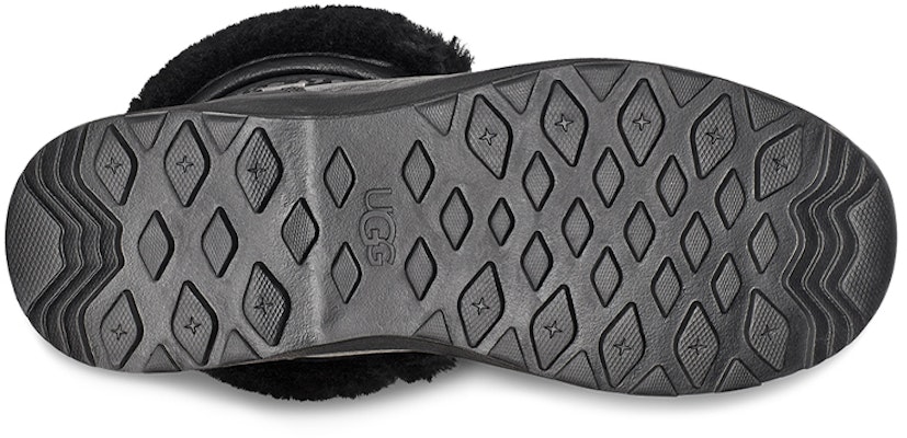 (W) UGG Adirondack III Snow Leopard But Salji Hitam 1112311-BLK Details for (W) UGG Adirondack III Snow Leopard But Salji Hitam 1112311-BLK