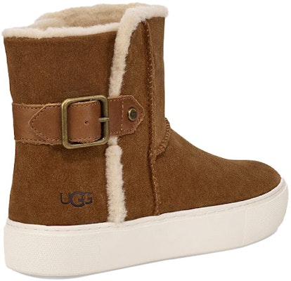 UGG Aika 反絨革 雪地靴 女款 栗色 Shop UGG Aika 反絨革 雪地靴 女款 栗色