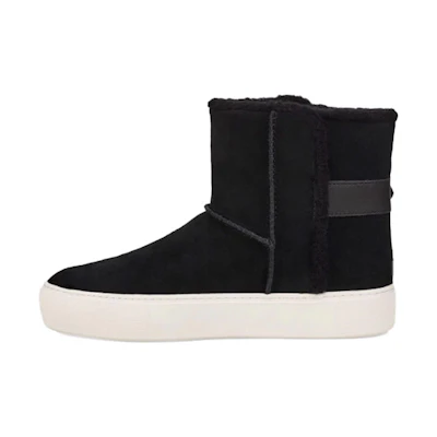 (W) UGG Aika Suede Snow Boots Black
