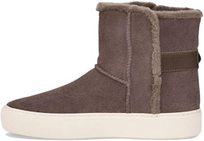 (Women) UGG Aika Suede Snow Boots Gray Brown 1104069-MLE (Women) UGG Aika Suede Snow Boots Gray Brown 1104069-MLE