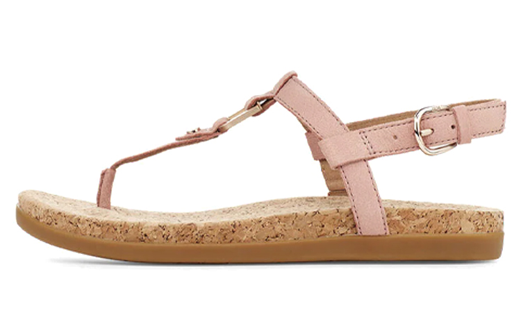 (Women) UGG Aleigh 'Pink Buckle Slide Sandal' 1109929-LSS