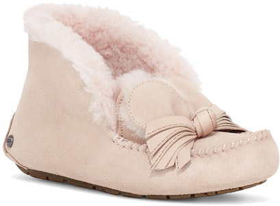 UGG 休閒 Alena CNY 農曆新年特別版 女款 粉色加絨平底鞋 Lookbook UGG 休閒 Alena CNY 農曆新年特別版 女款 粉色加絨平底鞋