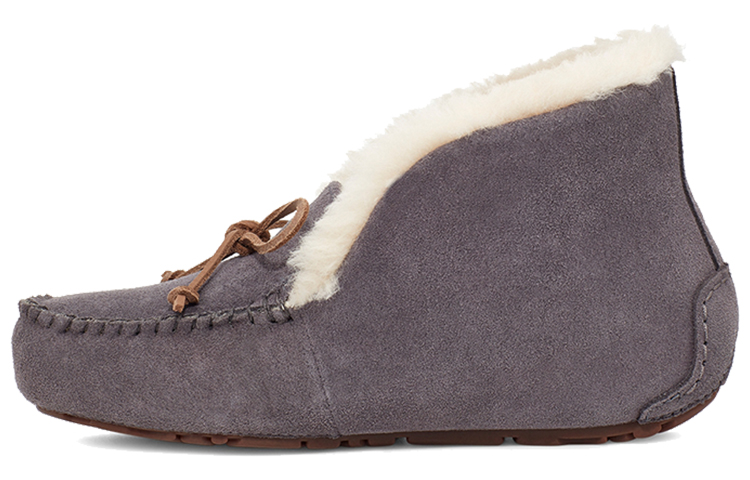 (W) UGG Alena Fleece Lined Shoe Purple Gray