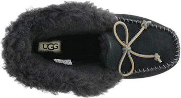 Lookbook UGG 麂皮百搭舒適短靴 女款 黑色