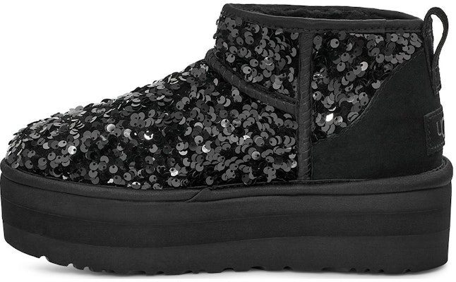 (W) UGG Ultra Mini Chunky Sequin Kasut Berkilau 1135060-BLK Buy (W) UGG Ultra Mini Chunky Sequin Kasut Berkilau 1135060-BLK
