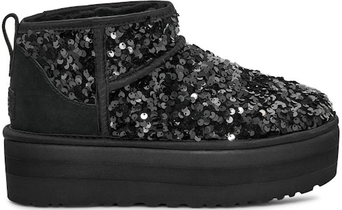 (W) UGG Ultra Mini Permata Chunky Berkilau 1135060-BLK Order (W) UGG Ultra Mini Permata Chunky Berkilau 1135060-BLK