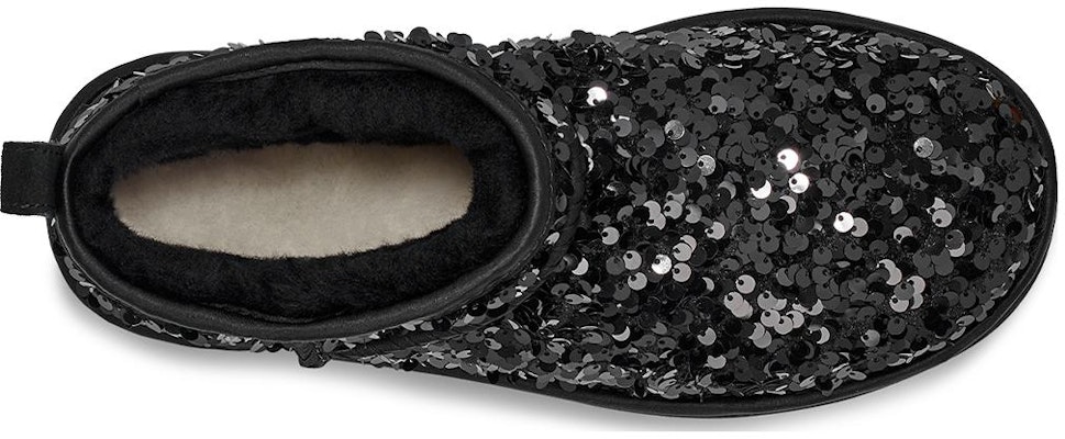 (W) UGG Ultra Mini Chunky Sequin Kasut Berkilau 1135060-BLK Shop (W) UGG Ultra Mini Chunky Sequin Kasut Berkilau 1135060-BLK