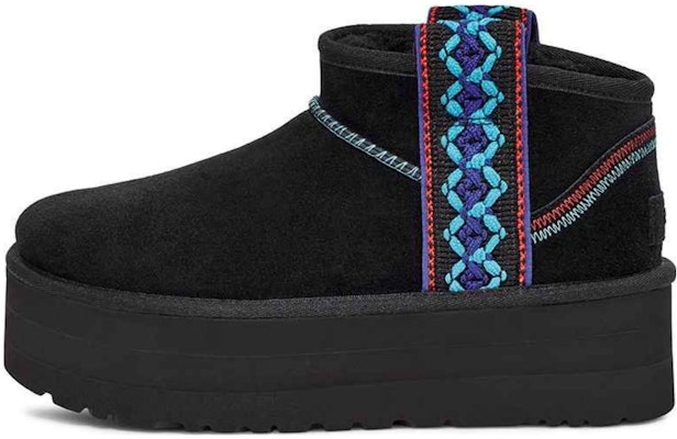 (W) UGG Klasik Ultra Mini Braid Plat 'Hitam' 1138491-BLK Buy (W) UGG Klasik Ultra Mini Braid Plat 'Hitam' 1138491-BLK
