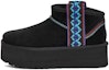 Buy (W) UGG Klasik Ultra Mini Braid Plat 'Hitam' 1138491-BLK