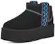 Lookbook (W) UGG Klasik Ultra Mini Braid Plat 'Hitam' 1138491-BLK