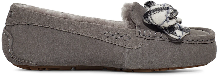 (W) UGGアンスリー チェック柄ボウ (チャコール) 1127850-CHRC Order (W) UGGアンスリー チェック柄ボウ (チャコール) 1127850-CHRC