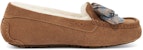 (W) UGG ANSLEY Plaid Bow 'Chestnut' Coklat 1127850-CHE