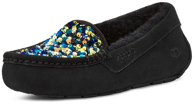 (W) UGG Ansley Stellar Sequin Selipar 'Hitam' 1116072-BLK Lookbook (W) UGG Ansley Stellar Sequin Selipar 'Hitam' 1116072-BLK